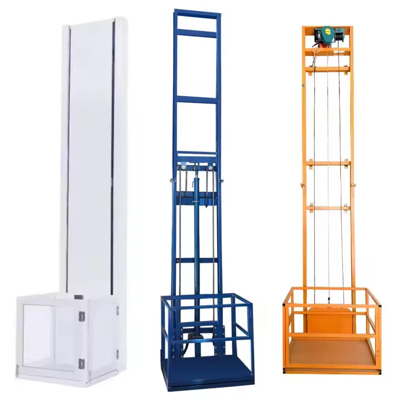 Customizable 2-10m Electric Hydraulic Lift Small Lift Platform Home Factory Warehouse Crane Elevator