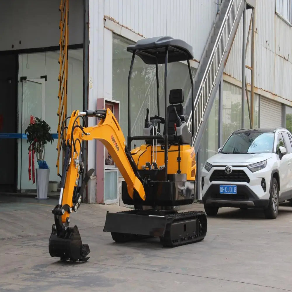 DK16 1.6-ton Mini Excavator With Hydraulic Thumb Clamp And Kubota Engine