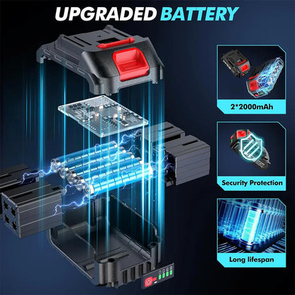 6" Cordless Mini Chainsaw for Makita 18V Battery