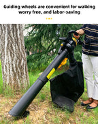 3800W High Power Yard Blower Leaf Sweeper Leaf Crusher Blower Outdoor Blower 230-240V Dusting Vacuum Machine