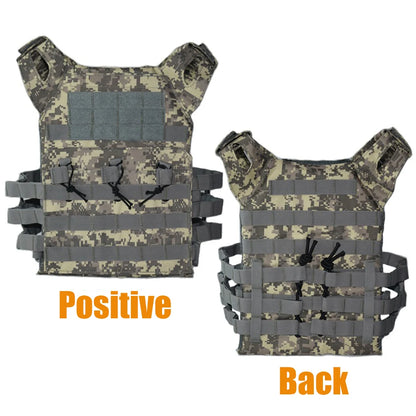 Lightweight JPC Plate Carrier Vest - Waterproof Molle