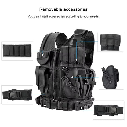 Molle Tactical Mesh Vest - Airsoft & Training