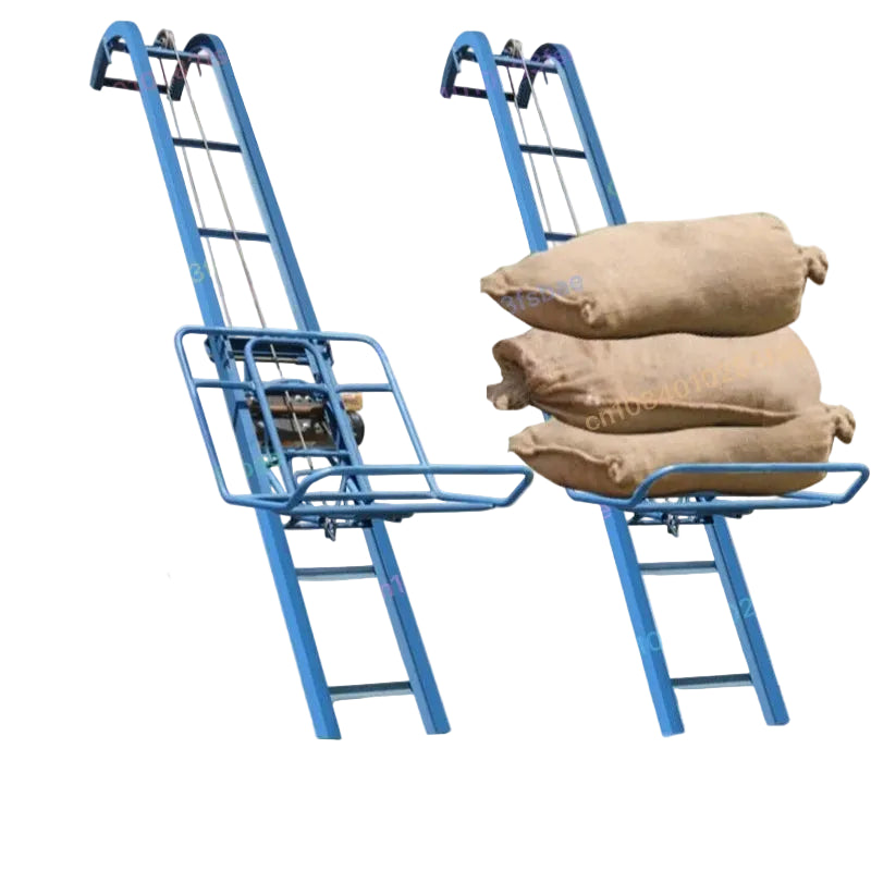 Loading machine hoist building electric loading machine folding lift car automatic loading and unloading