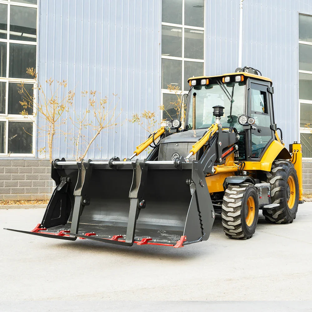 7.8 ton Excavator Loader 4x4 Backhoe Loader Multi-Purpose 4WD All-Terrain Diesel Agricultural Tractor Construction Machinery