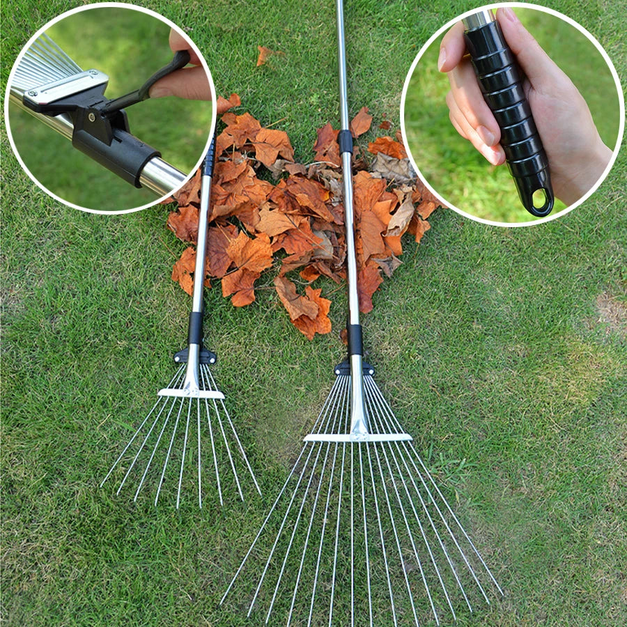 Garden Rake Rakes Farm Equipment Leveling Gardening For Tools Agricultural Supplies Sea Sand Leaf Agriculture Furniture Metal
