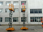 Scissor Lifter 300KG Elevated Work Platform 3m, 3.9m, 4m Self Propelled Scissor Mobile Electric Lift Platforms for Sale