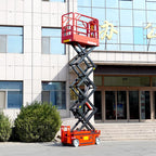 6m 8m 10m 12m 14m Aerial Work Platform Full Automatic Lift Portable Electric Scissor Lifts Table For Indoor Use