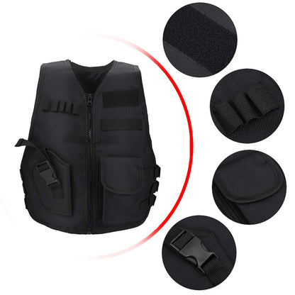 Kids Adjustable Tactical Vest - Outdoor Games