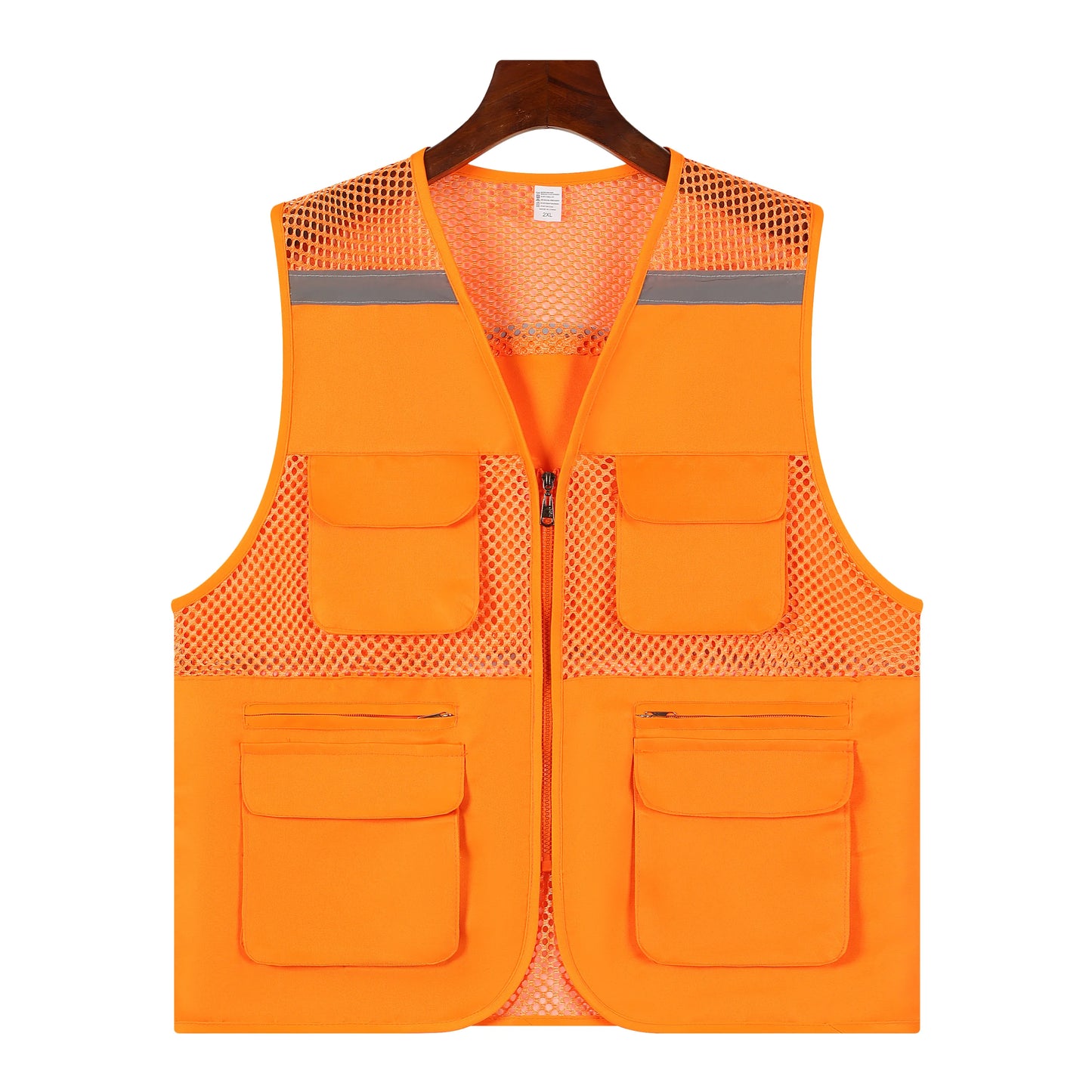 Thin Mesh Multi-Pocket Vest - Camping & Fishing