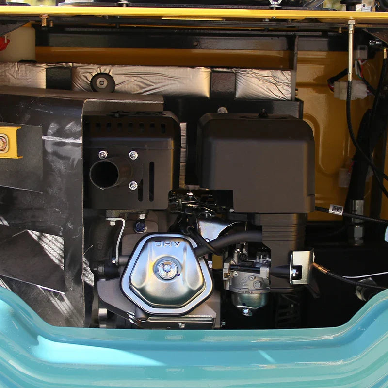 13.5hp 1 Ton Mini Excavator Trench Digger with Ceiling,Mechanical Thumb clamp, CE/EPA/EURO5 compliance certificates