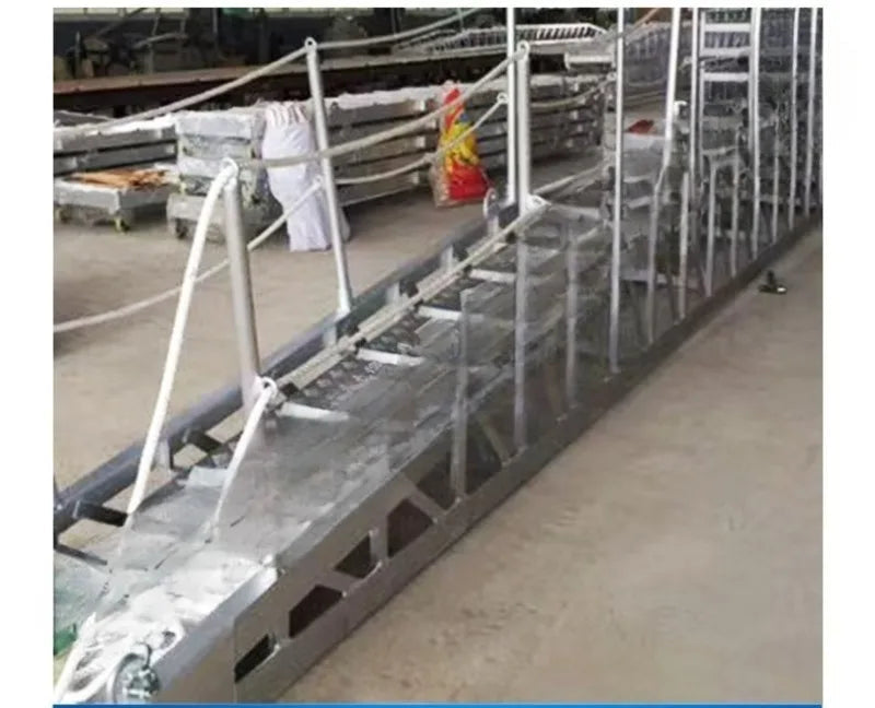 Marine aluminum ladder gangway ladder, aluminum alloy springboard, truss bridge terminal ladder, boarding ladder, shore ladder