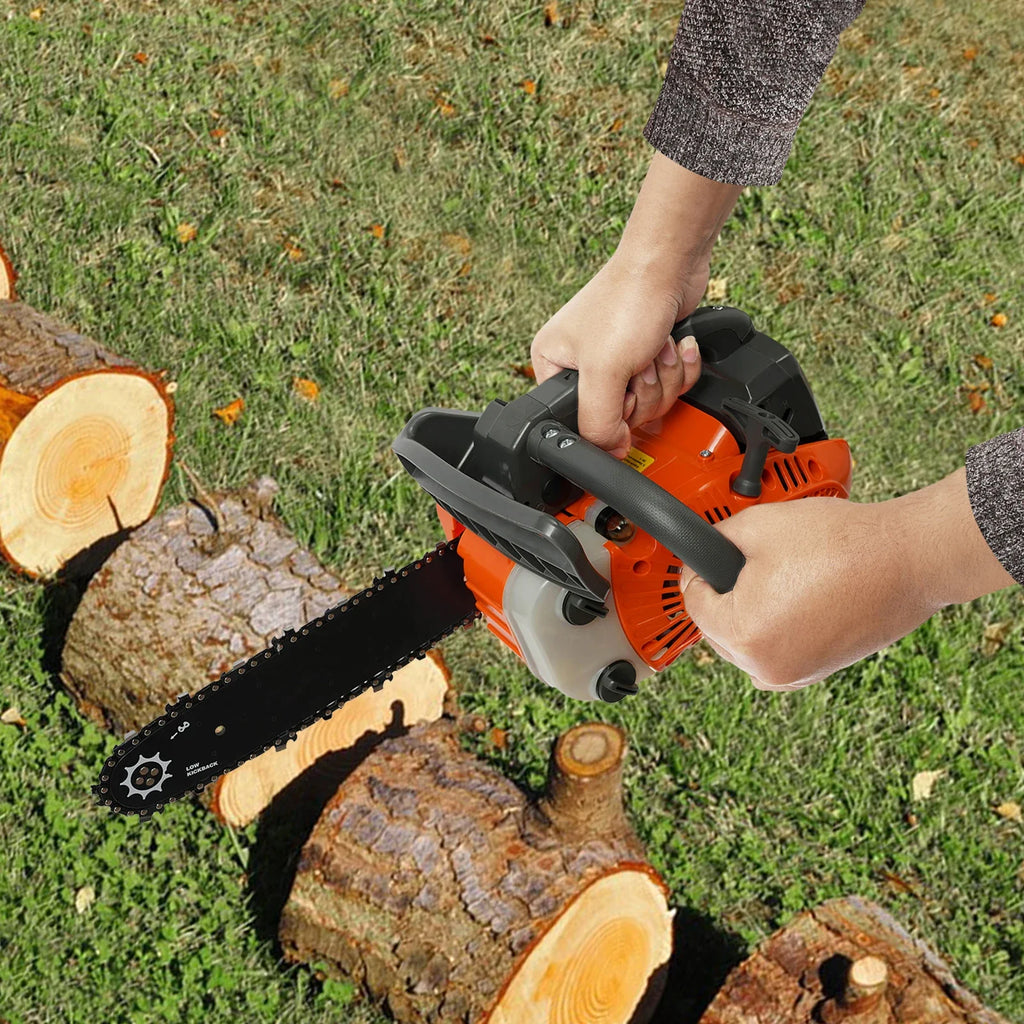 Top Handle Chainsaw Gasoline Chainsaw 2-Stroke Engine Chainsaw 12 Inch Gasoline Chainsaw 25.4Cc