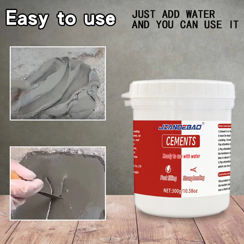 Wall Crack Filler Repair Paste - Indoor & Outdoor