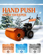 Small Fully Automatic Hand-held Snow Sweeper Municipal Sanitation Household Small Snow Sweeper
