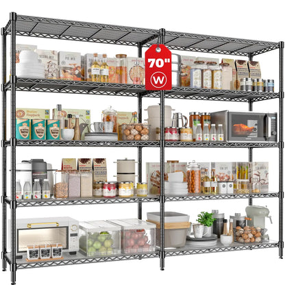 60" Wire Storage Shelving 2640 lbs - Adjustable