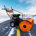Small Fully Automatic Hand-held Snow Sweeper Municipal Sanitation Household Small Snow Sweeper