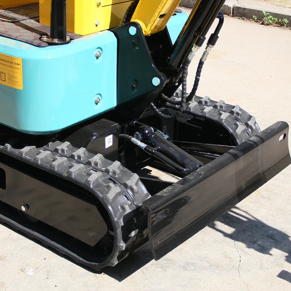 13.5hp 1 Ton Mini Excavator Trench Digger with Ceiling,Mechanical Thumb clamp, CE/EPA/EURO5 compliance certificates