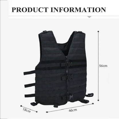 Molle Tactical Utility Vest - Airsoft & Fishing