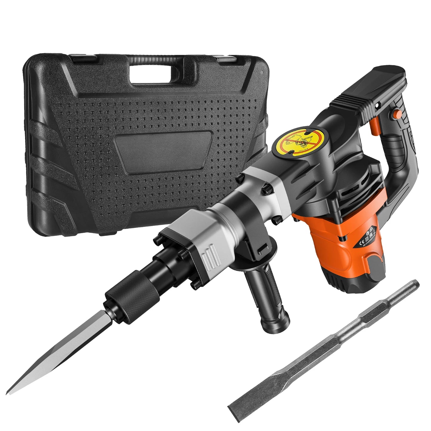 1400W Electric Demolition Jack Hammer 2900 BPM