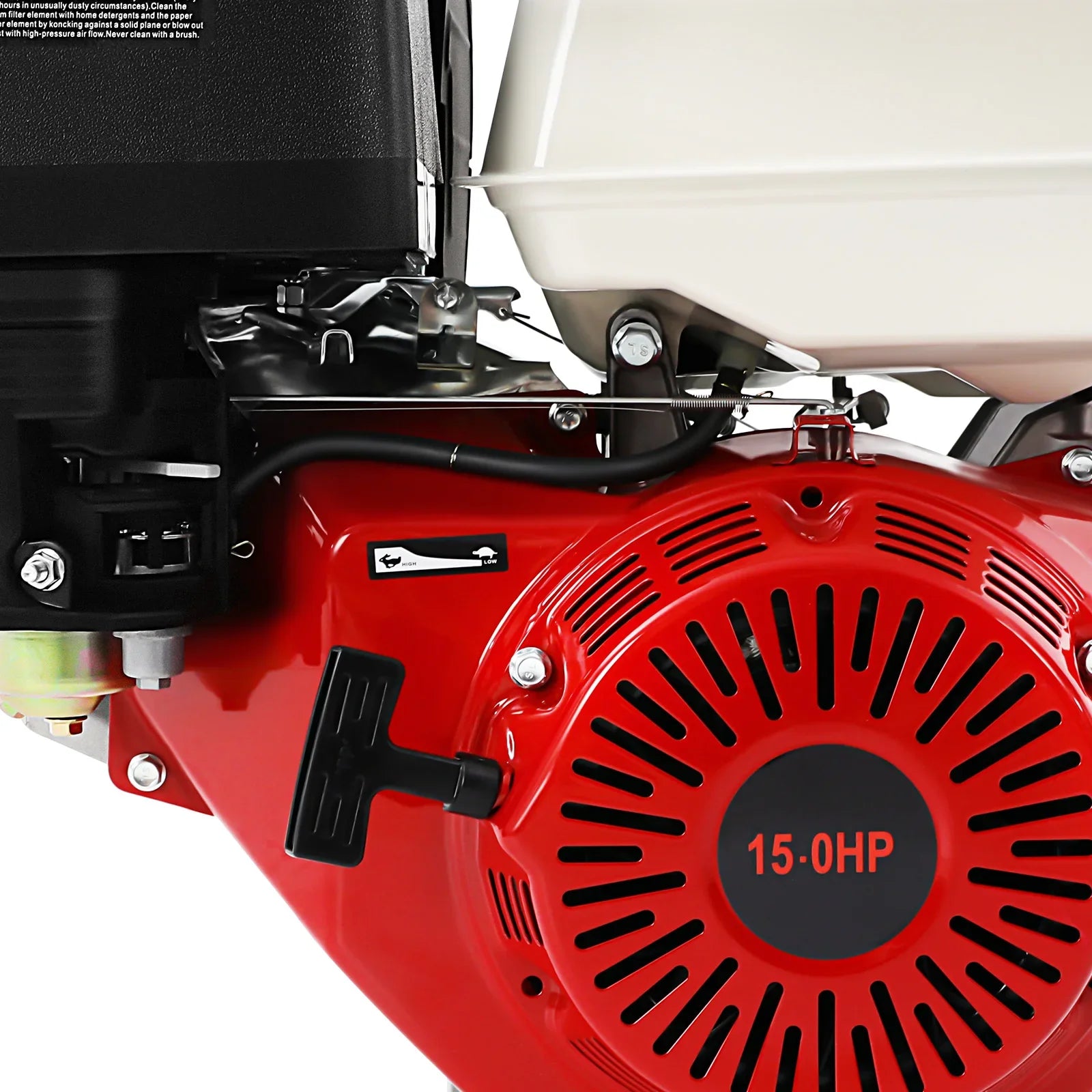 9700w 15HP Gasoline Engine 4 Stroke Aluminum Alloy Iron Material Engine 420cc High-Power Garden Tool Gas Motor for Farm