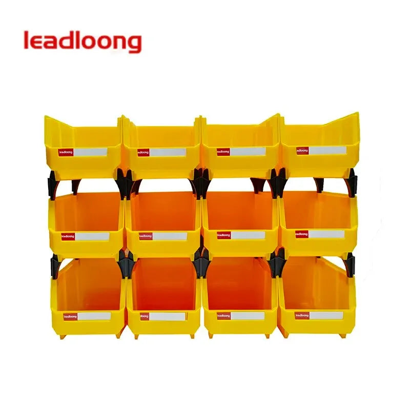 12-Piece Parts Bin Organizer Set 8x5x4"