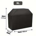 BBQ Grill Barbeque Cover  Anti-Dust Waterproof Weber Heavy Duty Charbroil BBQ Cover Outdoor Rain Protective Barbecue Cover