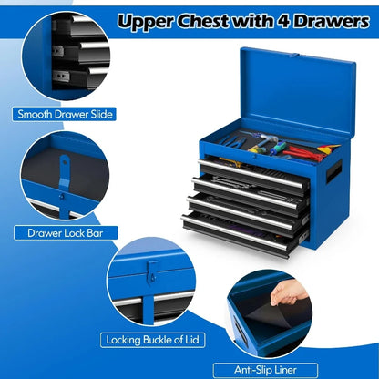 5-Drawer Rolling Tool Chest with Detachable Top
