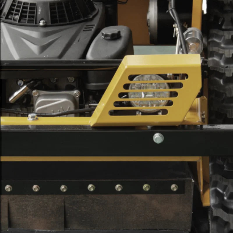 Heavy Duty RC Lawn Mower With 5KM/H Speed, 224cc Engine, Smart Remote Start & Emergency Stop Function