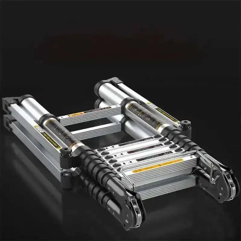 Aluminum Alloy Multifunction Telescopic Ladders Household Folding Herringbone Ladder Safety Engineering Ladders Lift Stairs
