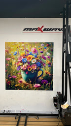 4 Meter Inkjet Wall Printer Wall Pen 3D UV Vertical Printing Machine 5/7 Color for Wall cement wood Metal Bricks Paper 2.5*6m