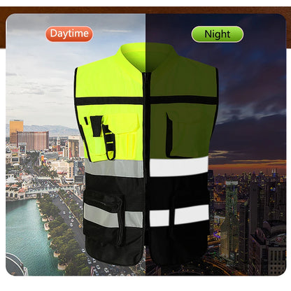 Adjustable Night Safety Vest - Running & Biking