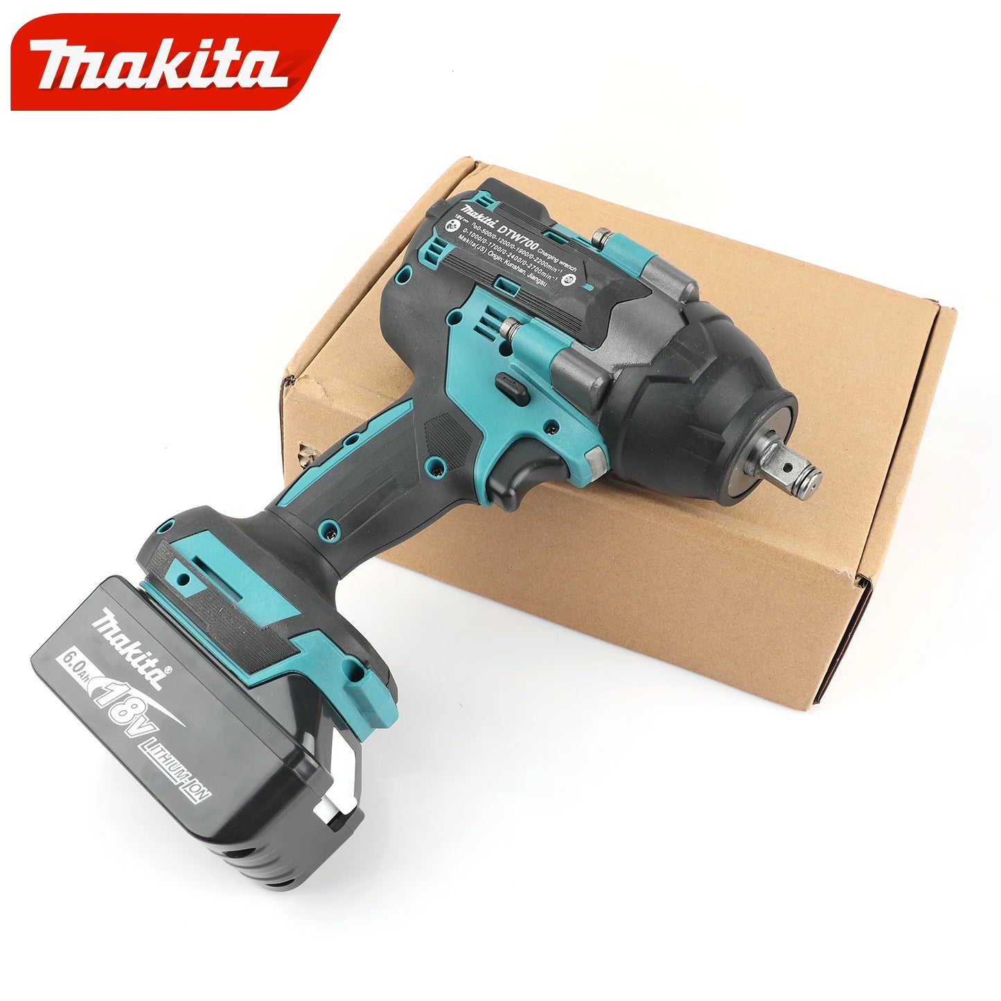 18V Brushless Cordless Impact Wrench - High Torque