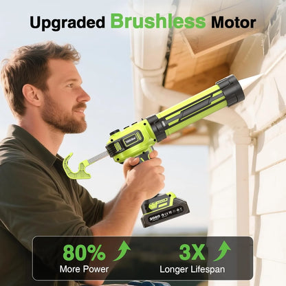 Cordless Electric Caulking Gun for Makita 18V - No Drip