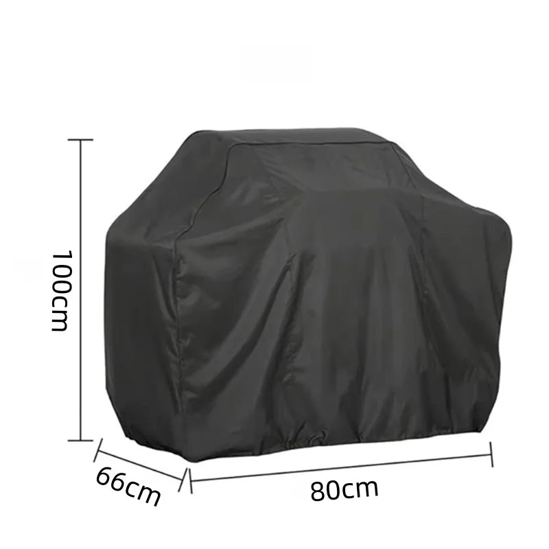 BBQ Grill Barbeque Cover  Anti-Dust Waterproof Weber Heavy Duty Charbroil BBQ Cover Outdoor Rain Protective Barbecue Cover
