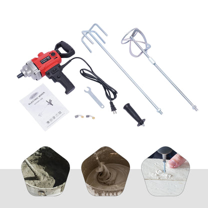 2400W Electric Cement Mixer Drill 1200 RPM