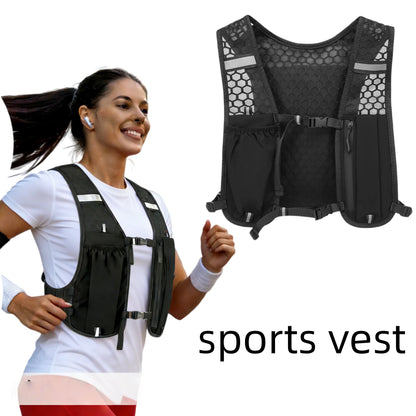 Running Hydration Vest - Breathable Trail Backpack