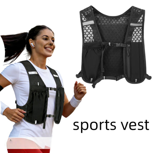 Running Hydration Vest - Breathable Trail Backpack