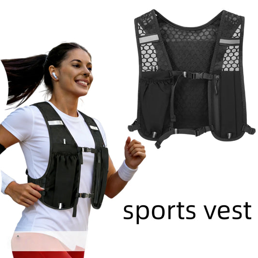 Running Hydration Vest - Breathable Trail Backpack