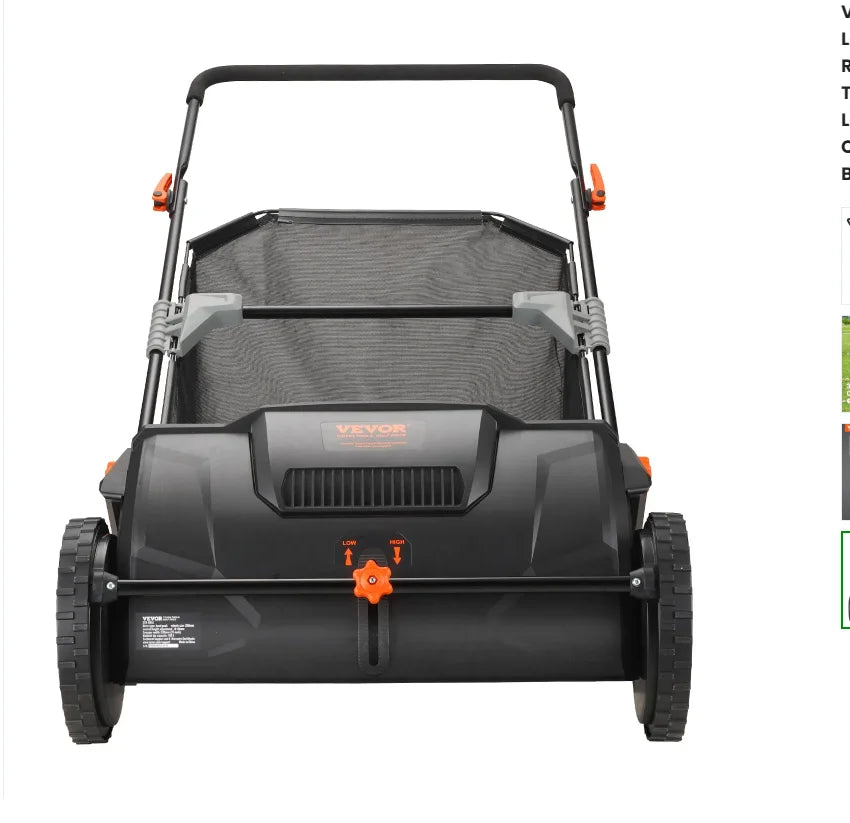 Push Lawn Sweeper