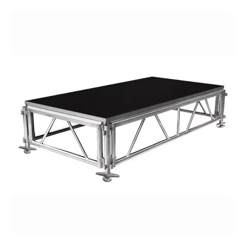 aluminum portable truss stage system for exhibition and event stage platforms