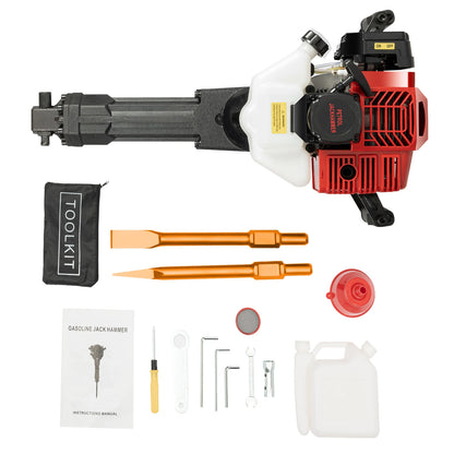 52CC Gasoline Jack Hammer - 1900W Concrete Breaker
