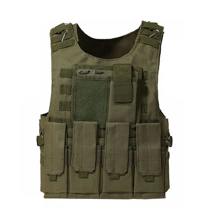 Camouflage Tactical Assault Vest - CS & Airsoft