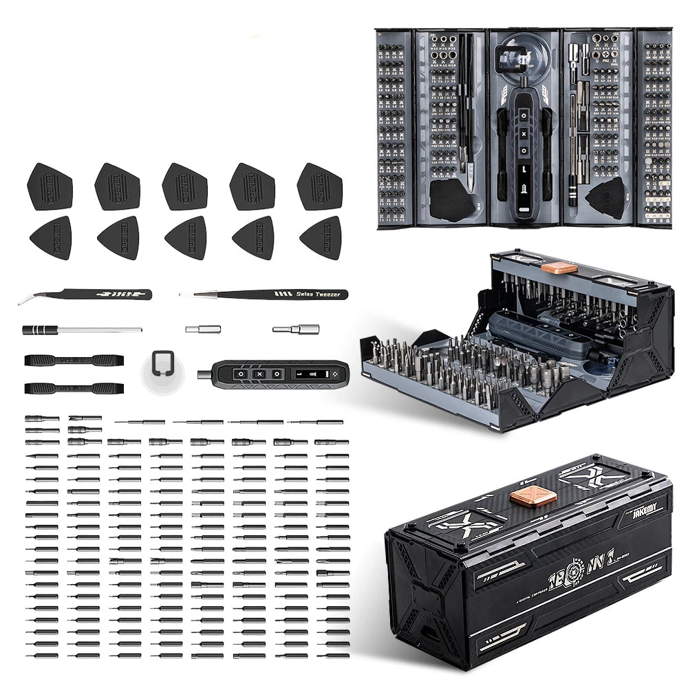 180-in-1 Precision Screwdriver Set with Magnetic Bits