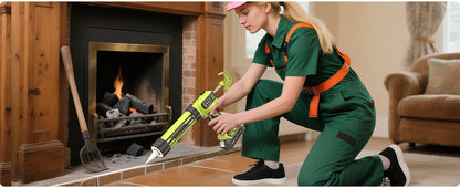Cordless Electric Caulking Gun for Makita 18V - No Drip