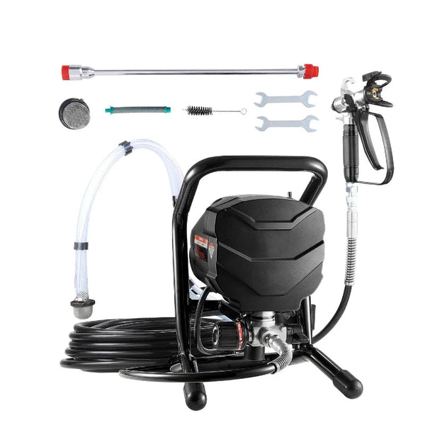 Stand Airless Paint Sprayer, 650W High Efficiency Airless Sprayer, 3000PSI Electric Paint Sprayer Machine Extension Rod