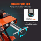 Motorcycle Lift 1100 LBS Motorcycle Scissor Lift Jack with Safety Pin Steel Motorcycle Jack Hoist Stand for Motorbike