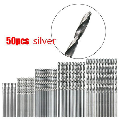Titanium Coated HSS Drill Bit Set (50/100 Pcs)