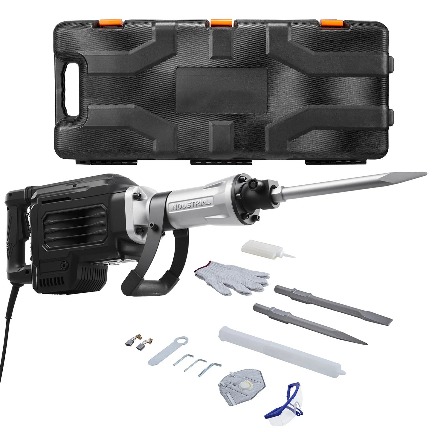 2800W Demolition Jack Hammer 1200 BPM with Case