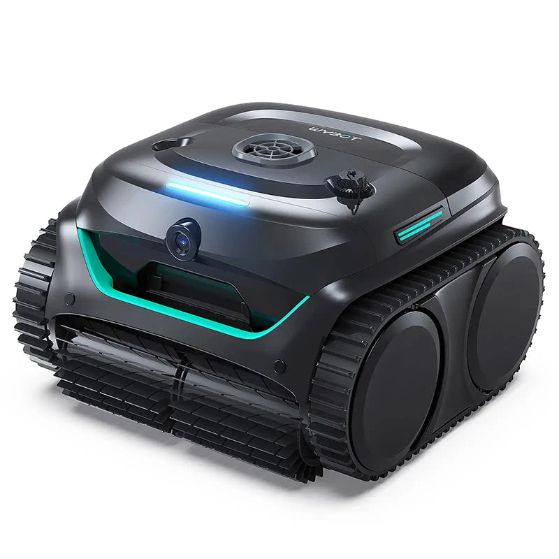Robot Pool Cleaner Cordless WYBOT C2 Vision Osprey900 Vision Dual-layer Filtration Visual 80°  Running Time 180mins APP Control