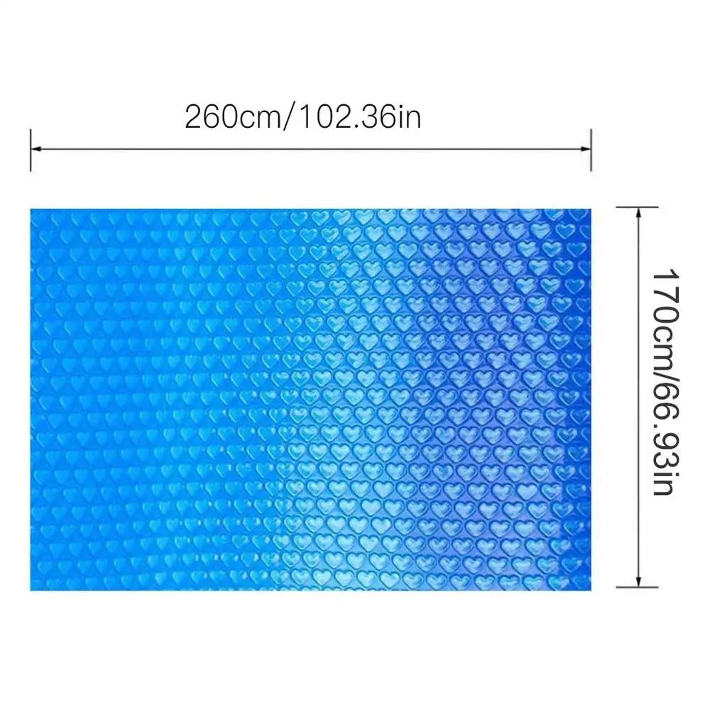 Solar Pool Cover Swimming Pool Bubble Solar Cover Heat Retaining Blanket Wear-resistant Free Cutting Solar Covers For Sun